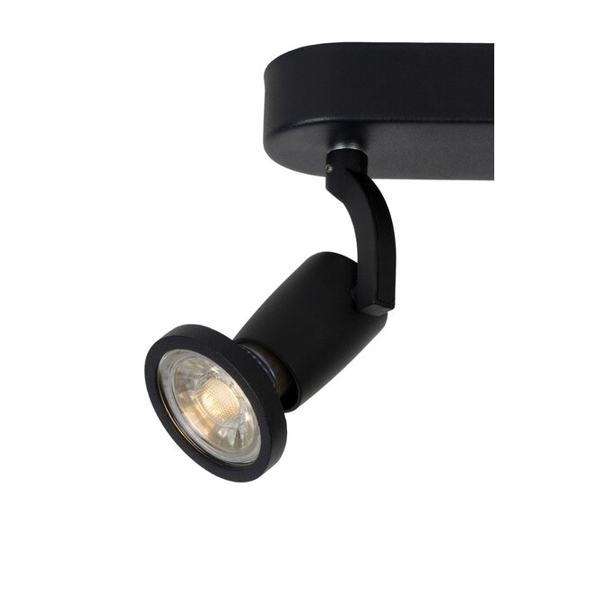 Lucide Jaster-led - Plafondspot LED GU10 2x5W 2700K Zwart