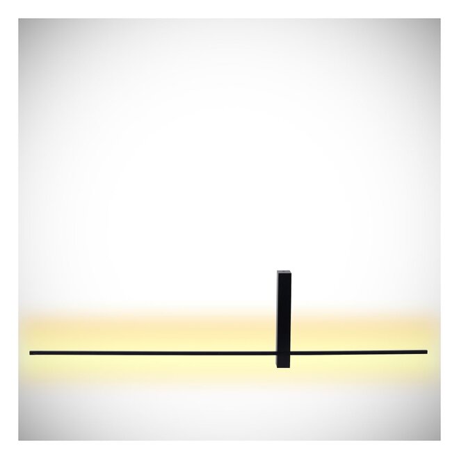 Lucide Segin - Wandlamp LED Dimb. 1x10W 2700K Zwart