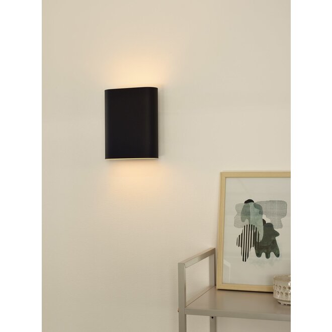 Lucide Ovalis - Wandlamp 2xE14 Zwart