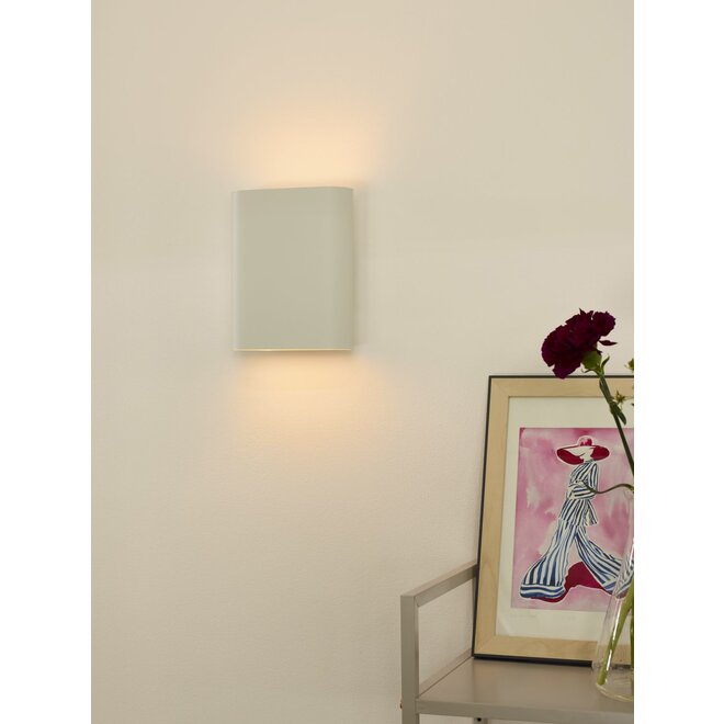 Lucide Ovalis - Wandlamp 2xE14 Wit