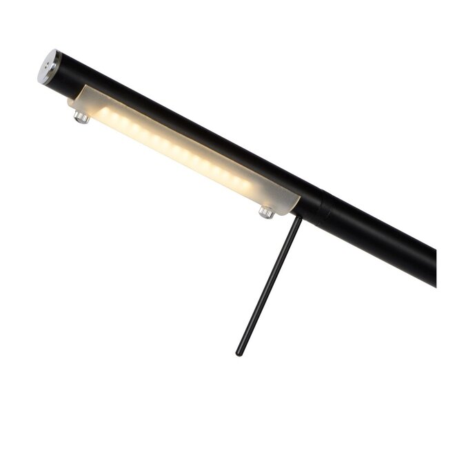Lucide Bergamo - Leeslamp LED Dimb. 1x6W 3000K Zwart