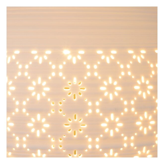 Lucide Tiesse - Tafellamp Ø 15,4 cm 1xE14 Wit