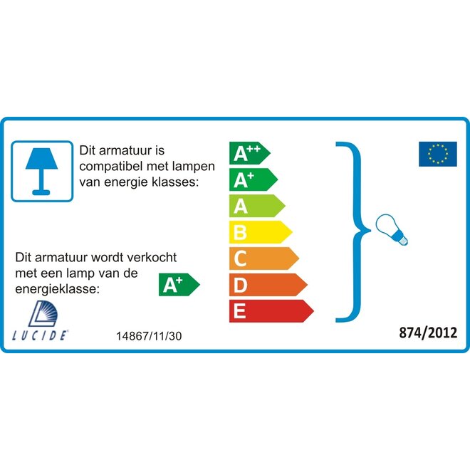 Lucide Arne-led - Wandspot Buiten Ø 6,3 cm LED GU10 2x5W 2700K IP44 Zwart