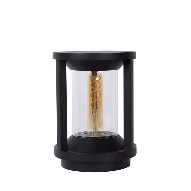 Lucide Cadix - Sokkellamp Buiten Ø 16 cm 1xE27 IP65 Zwart