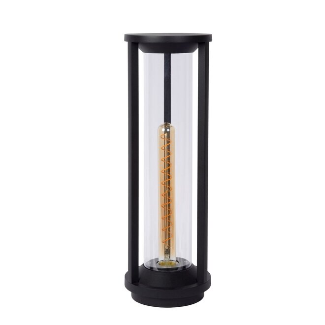 Lucide Cadix - Sokkellamp Buiten Ø 16 cm 1xE27 IP65 Zwart