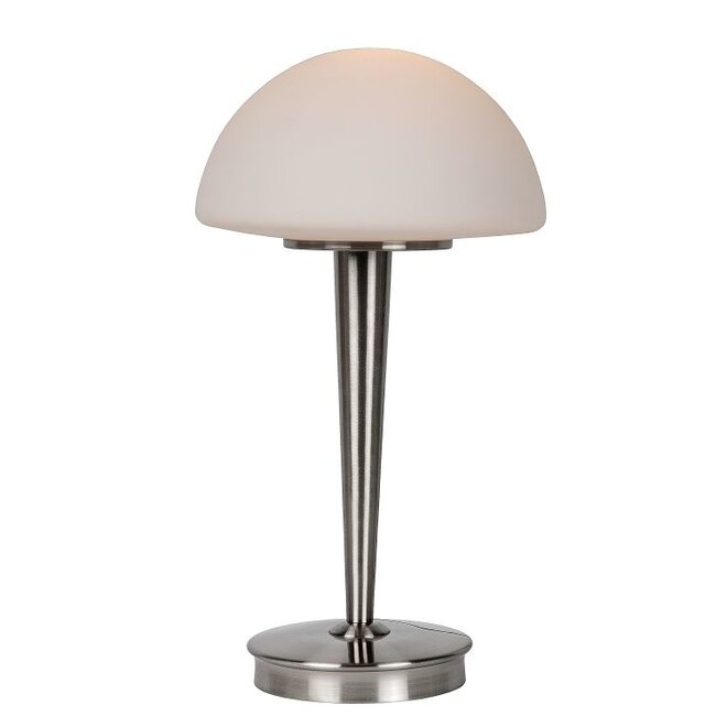 Lucide Touch - Tafellamp Ø 23 cm 1xE14 3 StepDim Mat chroom