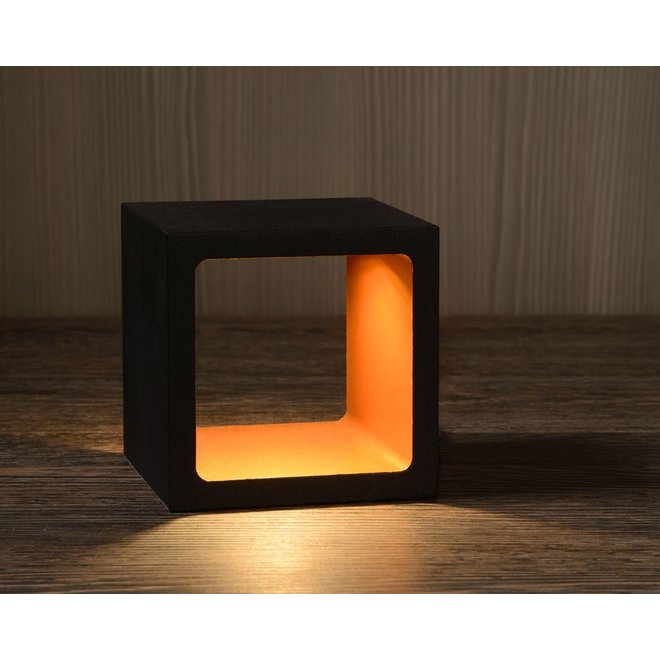 Lucide Xio - Tafellamp LED Dimb. 1x6W 3000K IP40 Zwart