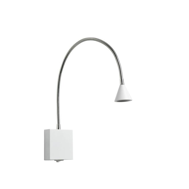 Lucide Buddy - Bedlamp LED 1x3W 4000K Wit