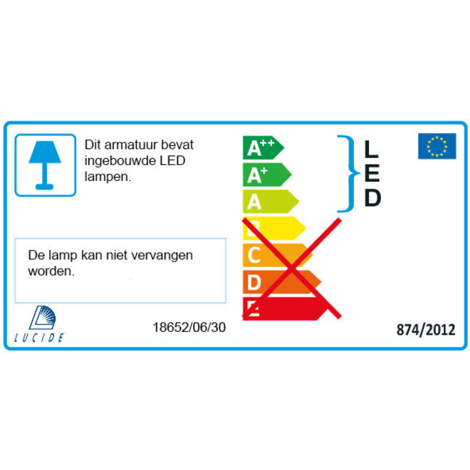 Lucide Emil - Bureaulamp Ø 17 cm LED Dimb. 1x4,5W 3000K Zwart