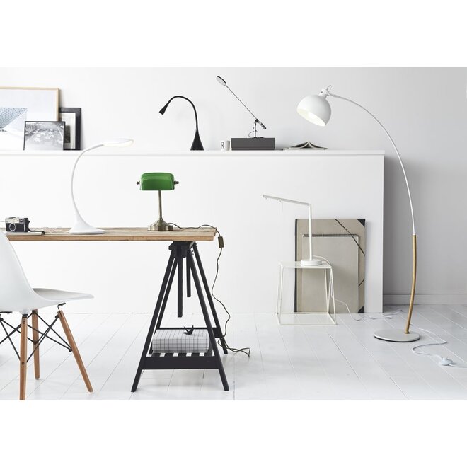 Lucide Emil - Bureaulamp Ø 17 cm LED Dimb. 1x4,5W 3000K Wit