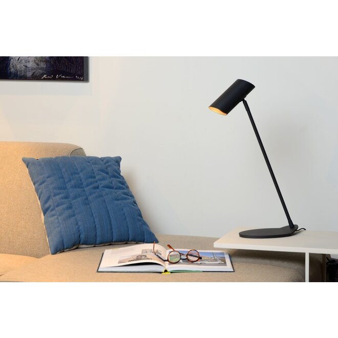 Lucide Hester - Bureaulamp 1xGU10 Antraciet