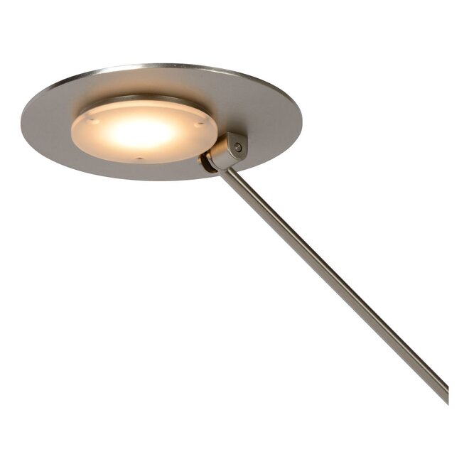 Lucide Anselmo - Bureaulamp Ø 25 cm LED Dimb. 1x9W 3000K Mat chroom