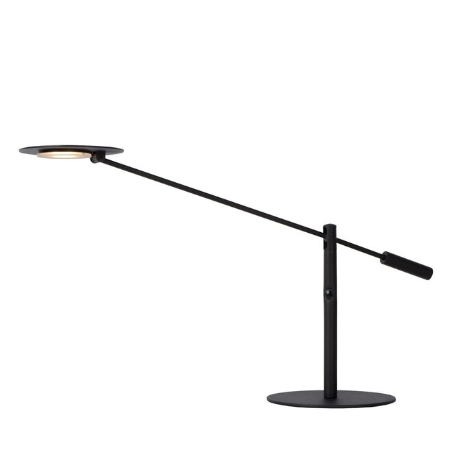 Lucide Anselmo - Bureaulamp Ø 25 cm LED Dimb. 1x9W 3000K Zwart