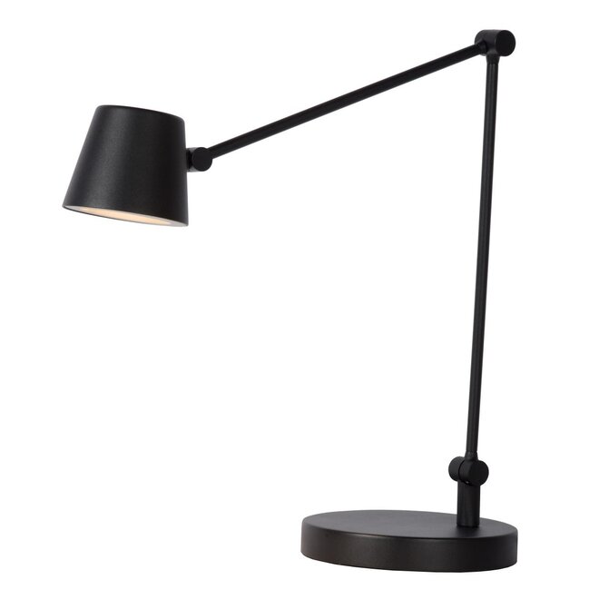 Lucide Jorius - Bureaulamp Ø 18 cm LED Dimb. 1x8W 3000K Zwart