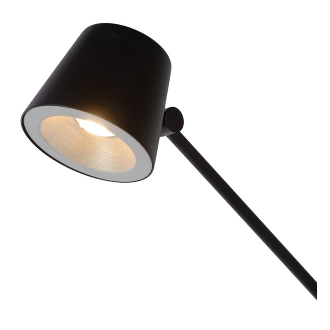 Lucide Jorius - Bureaulamp Ø 18 cm LED Dimb. 1x8W 3000K Zwart