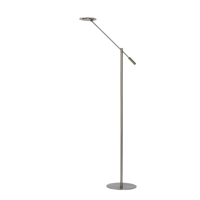 Lucide Anselmo - Leeslamp Ø 25 cm LED Dimb. 1x9W 3000K Mat chroom