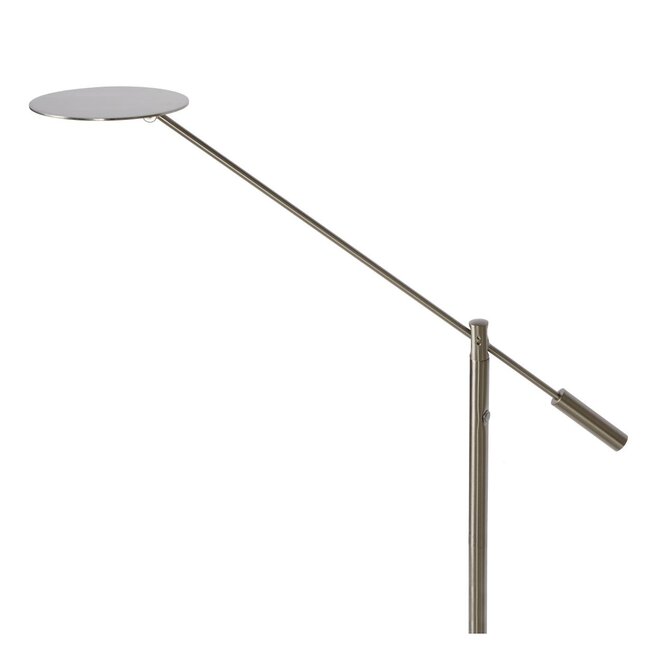 Lucide Anselmo - Leeslamp Ø 25 cm LED Dimb. 1x9W 3000K Mat chroom