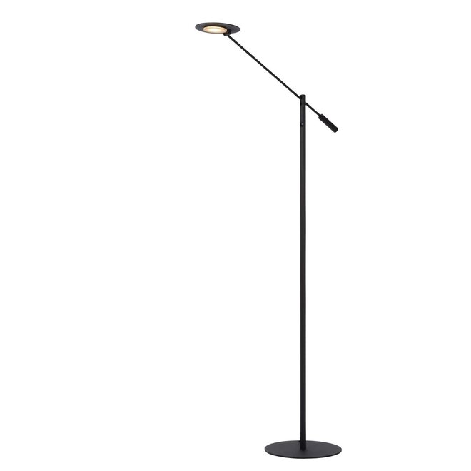 Lucide Anselmo - Leeslamp Ø 25 cm LED Dimb. 1x9W 3000K Zwart