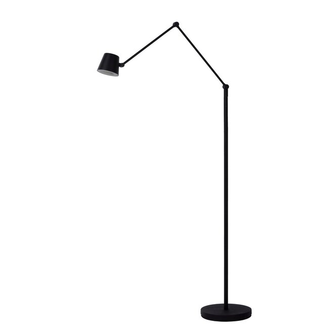 Lucide Jorius - Leeslamp Ø 23 cm LED Dimb. 1x8W 3000K Zwart