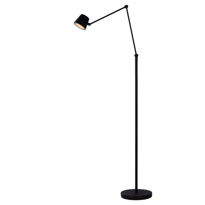 Lucide Jorius - Leeslamp Ø 23 cm LED Dimb. 1x8W 3000K Zwart