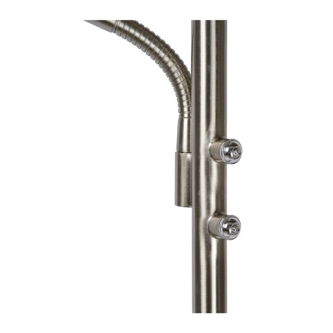 Lucide Zenith - Leeslamp Ø 25,4 cm LED Dimb. 3000K Mat chroom