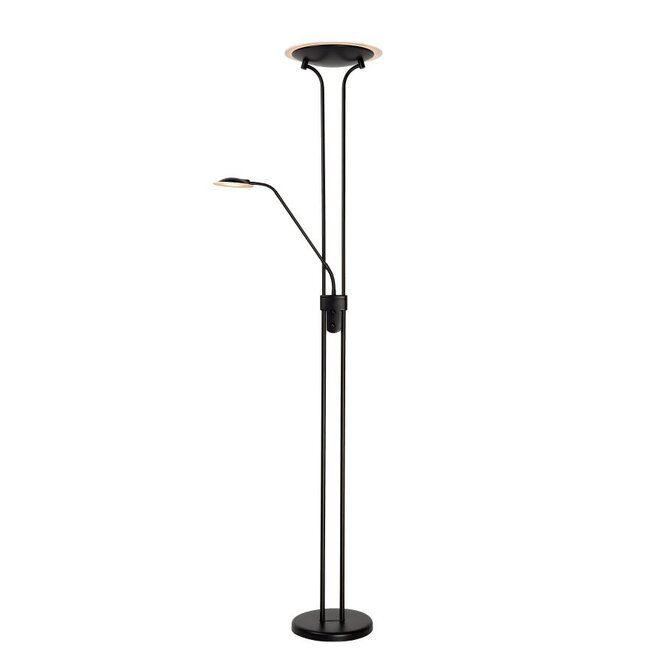 Lucide Champion-led - Leeslamp Ø 25,4 cm LED Dimb. 3000K Zwart