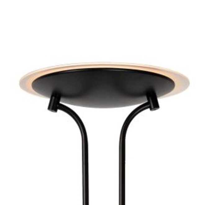 Lucide Champion-led - Leeslamp Ø 25,4 cm LED Dimb. 3000K Zwart