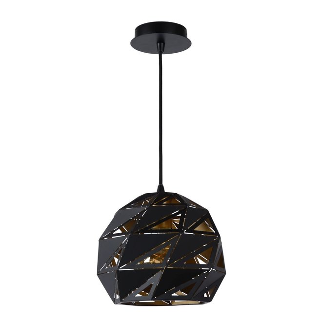 Lucide Malunga - Hanglamp Ø 25 cm 1xE27 Zwart