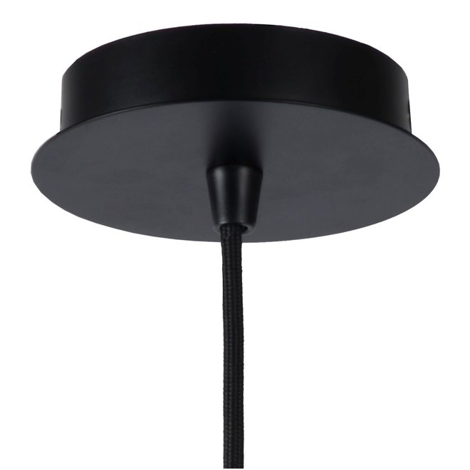 Lucide Malunga - Hanglamp Ø 25 cm 1xE27 Zwart