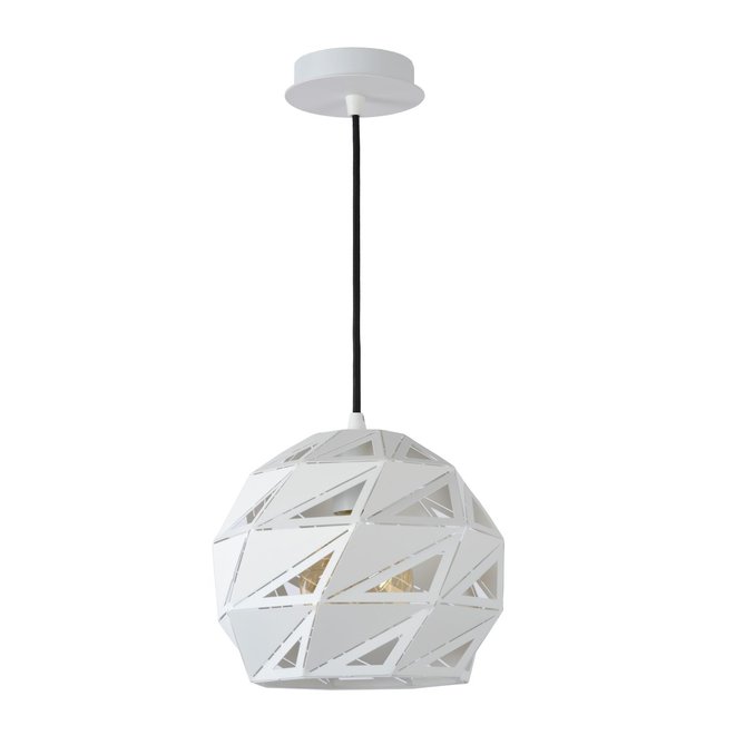 Lucide Malunga - Hanglamp Ø 25 cm 1xE27 Wit
