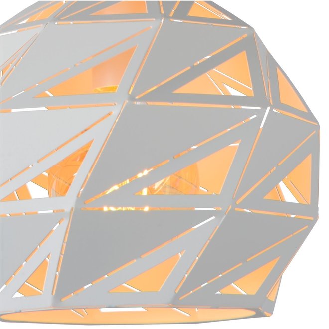 Lucide Malunga - Hanglamp Ø 25 cm 1xE27 Wit