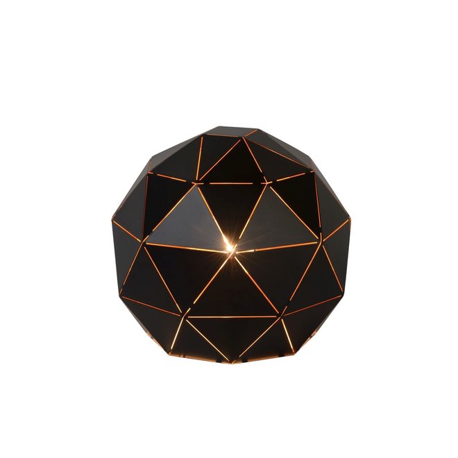 Lucide Otona - Tafellamp Ø 25 cm 1xE27 Zwart