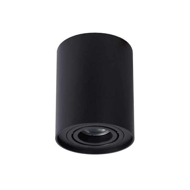 Lucide Tube - Plafondspot Ø 9,6 cm 1xGU10 Zwart