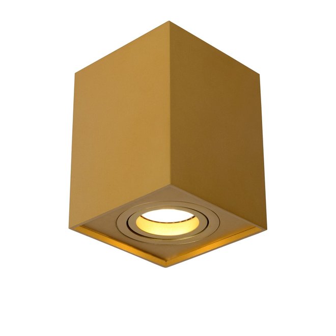 Lucide Tube - Plafondspot 1xGU10 Mat Goud / Messing