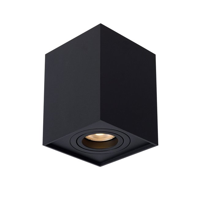 Lucide Tube - Plafondspot 1xGU10 Zwart