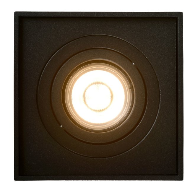 Lucide Tube - Plafondspot 1xGU10 Zwart
