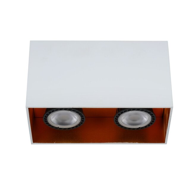Lucide Bido - Plafondspot 2xGU10 Wit