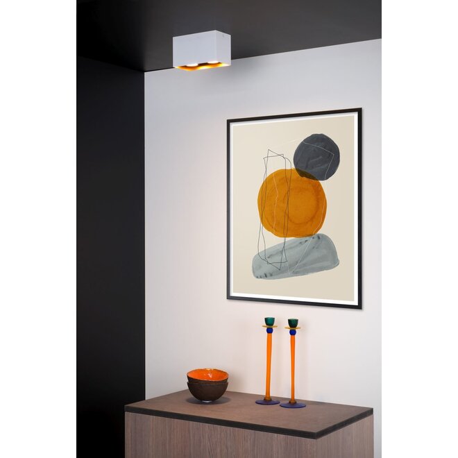 Lucide Bido - Plafondspot 2xGU10 Wit