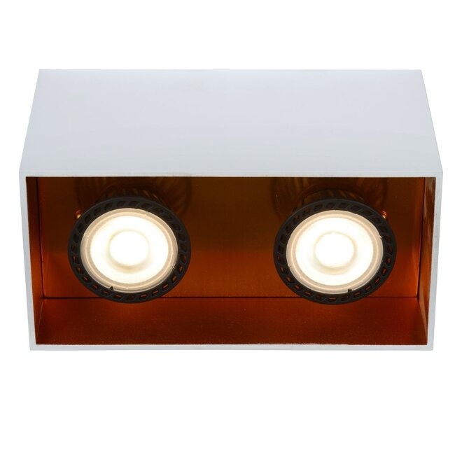 Lucide Bido - Plafondspot 2xGU10 Wit