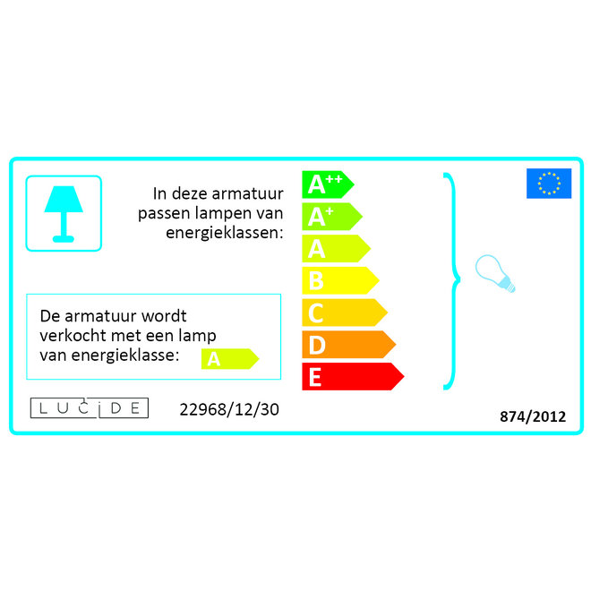 Lucide Dorian - Plafondspot LED Dim to warm GU10 1x12W 2200K/3000K Zwart