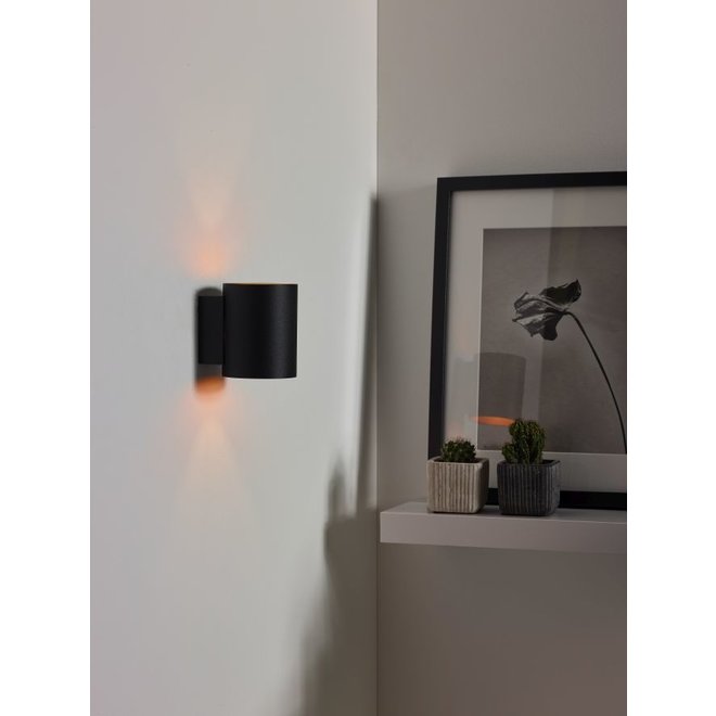 Lucide Xera - Wandlamp Ø 8 cm 1xG9 Zwart