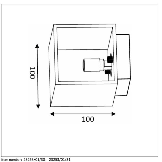 Lucide Xera - Wandlamp 1xG9 Wit