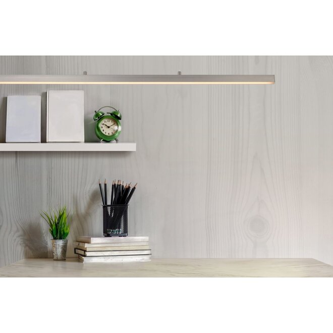 Lucide Sigma - Hanglamp LED Dimb. 1x30W 2700K Mat chroom