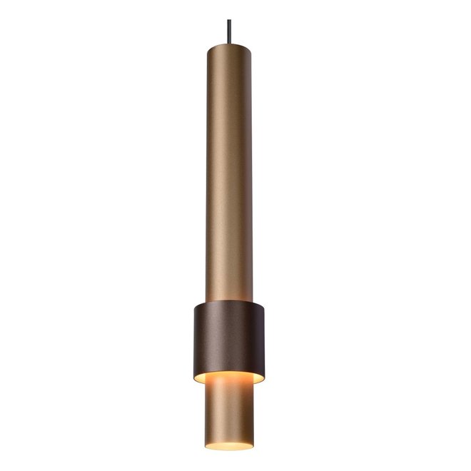 Lucide Margary - Hanglamp LED 5x5W 2700K Koffie