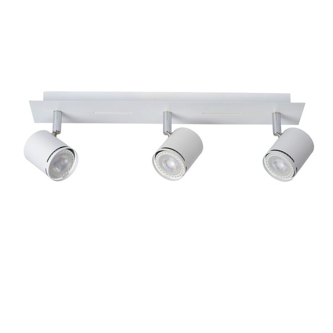 Lucide Rilou - Plafondspot LED Dimb. GU10 3x5W 3000K Wit