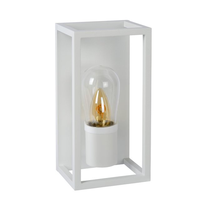 Lucide Carlyn - Wandlamp Badkamer 1xE14 IP54 Wit