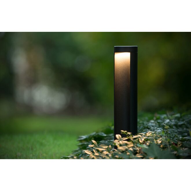 Lucide Combo - Sokkellamp Buiten Ø 9 cm LED 1x7W 3000K IP54 Zwart