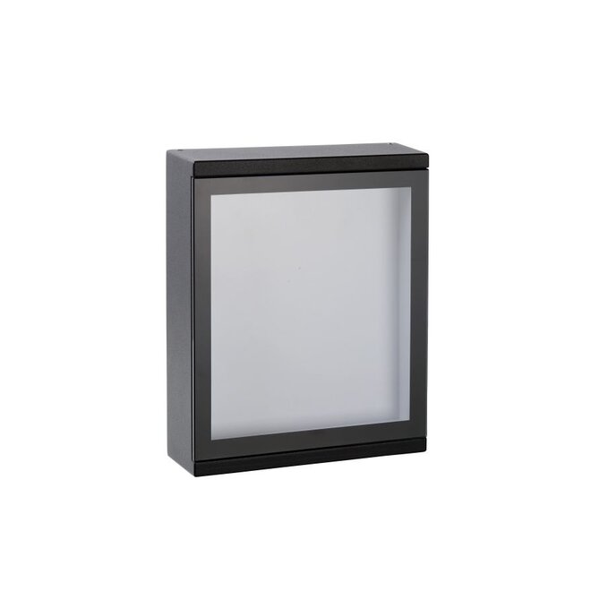 Lucide Cadra - Wandlamp Buiten LED 1x6W 3000K IP54 Zwart