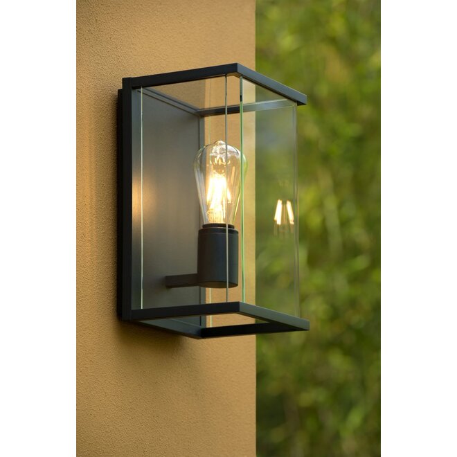 Lucide Claire - Wandlamp Buiten 1xE27 IP54 Antraciet