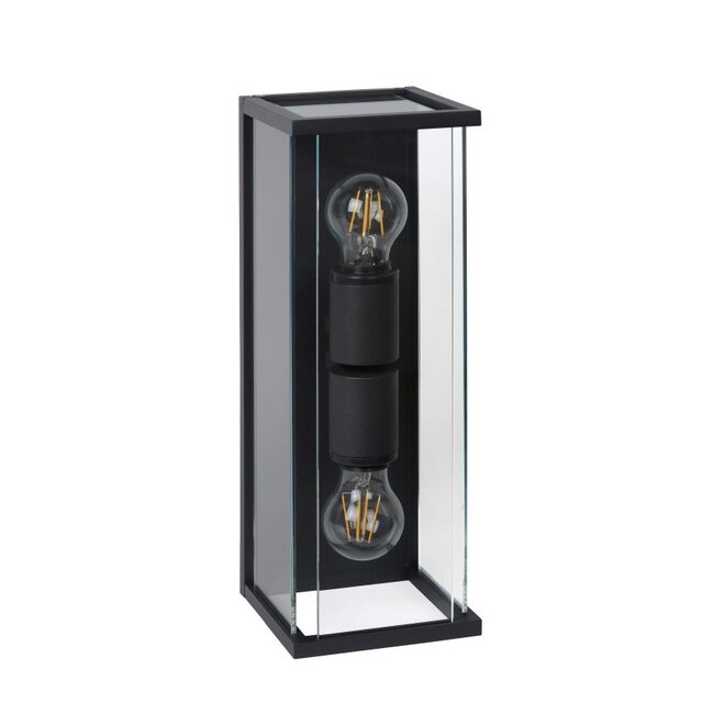 Lucide Claire - Wandlamp Buiten 2xE27 IP54 Antraciet
